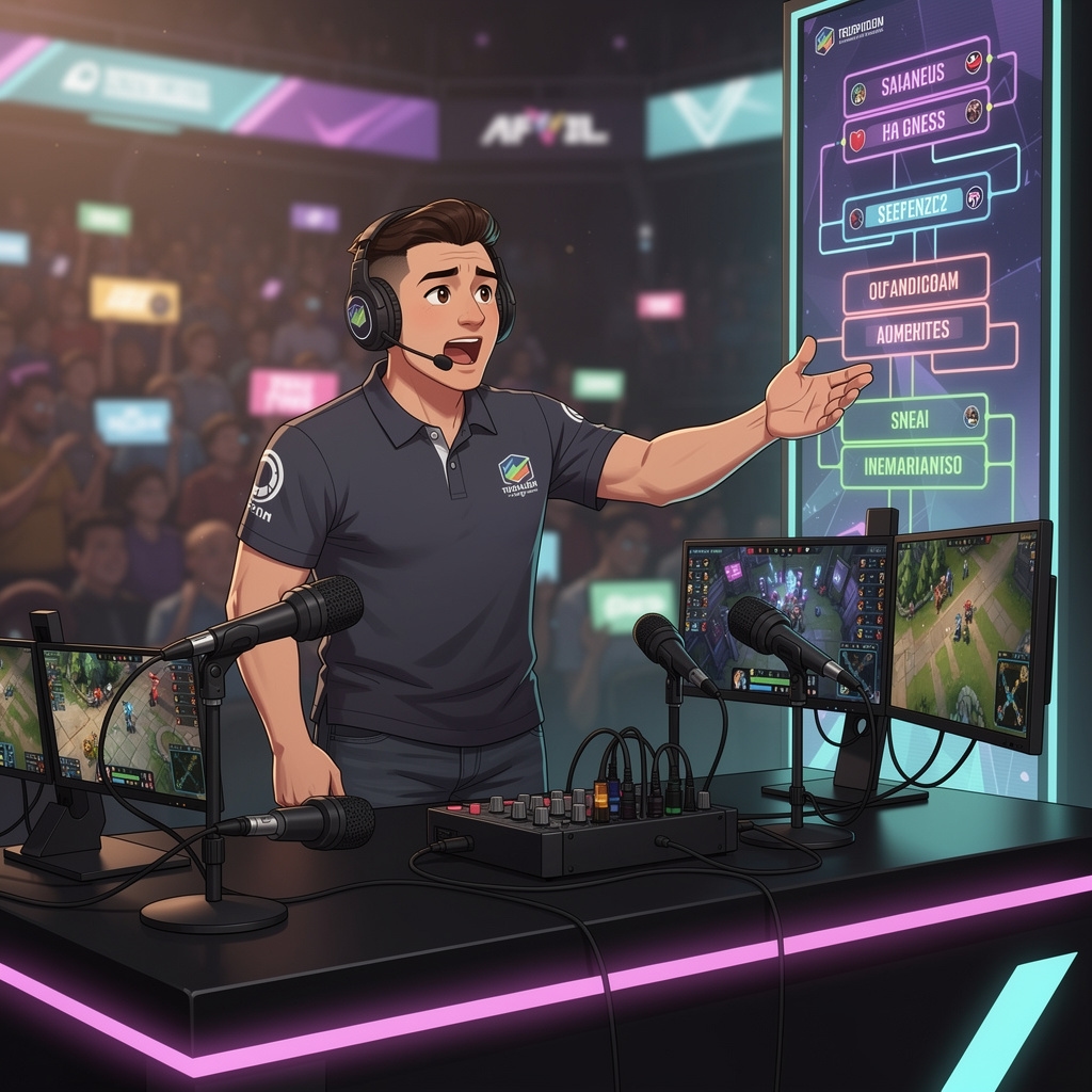 Cobertura de torneo regional de esports en México